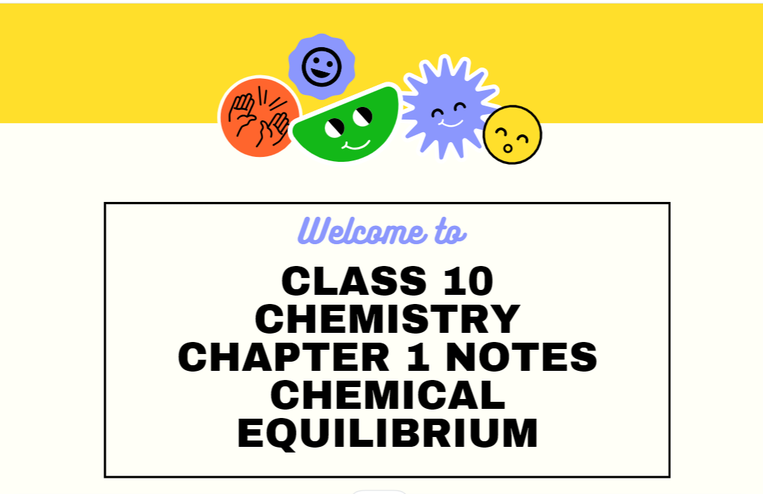 Class 10 Chemistry Chapter 1 notes pdf download