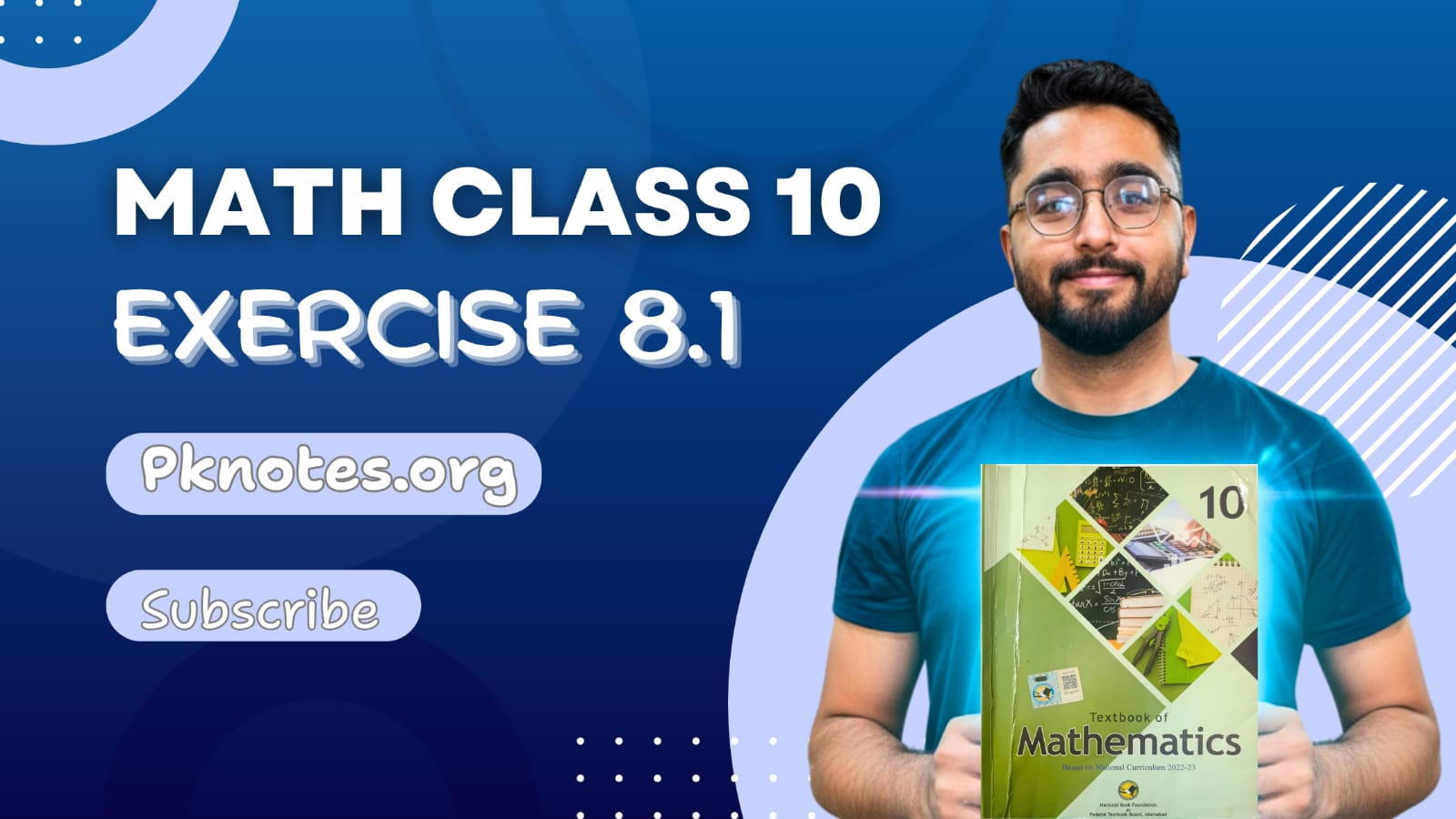 Math Class 10 Exercise 8.1 FBISE NBF pknotes